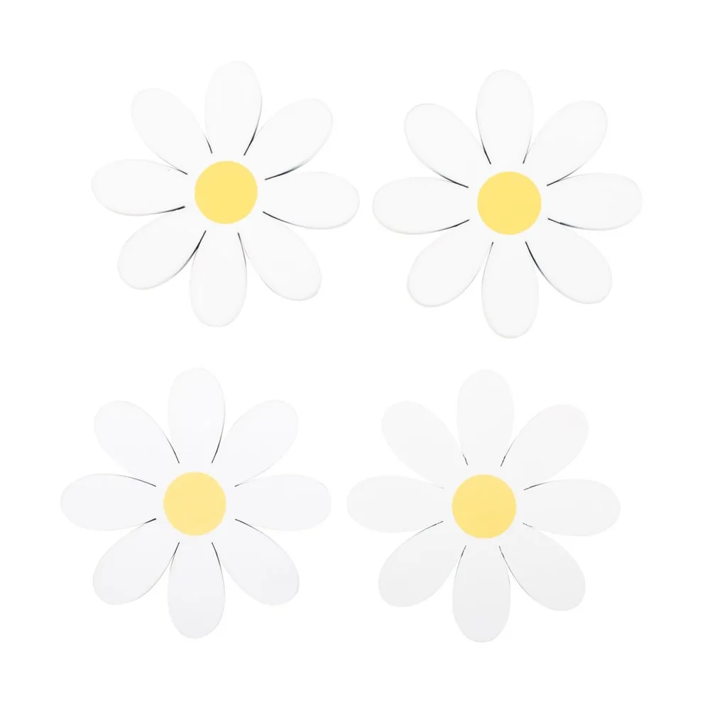 Set of 4 Daisy Shaped Coasters Set of 4 Daisy Shaped Coasters