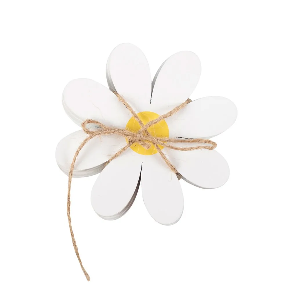Set of 4 Daisy Shaped Coasters - Image 3