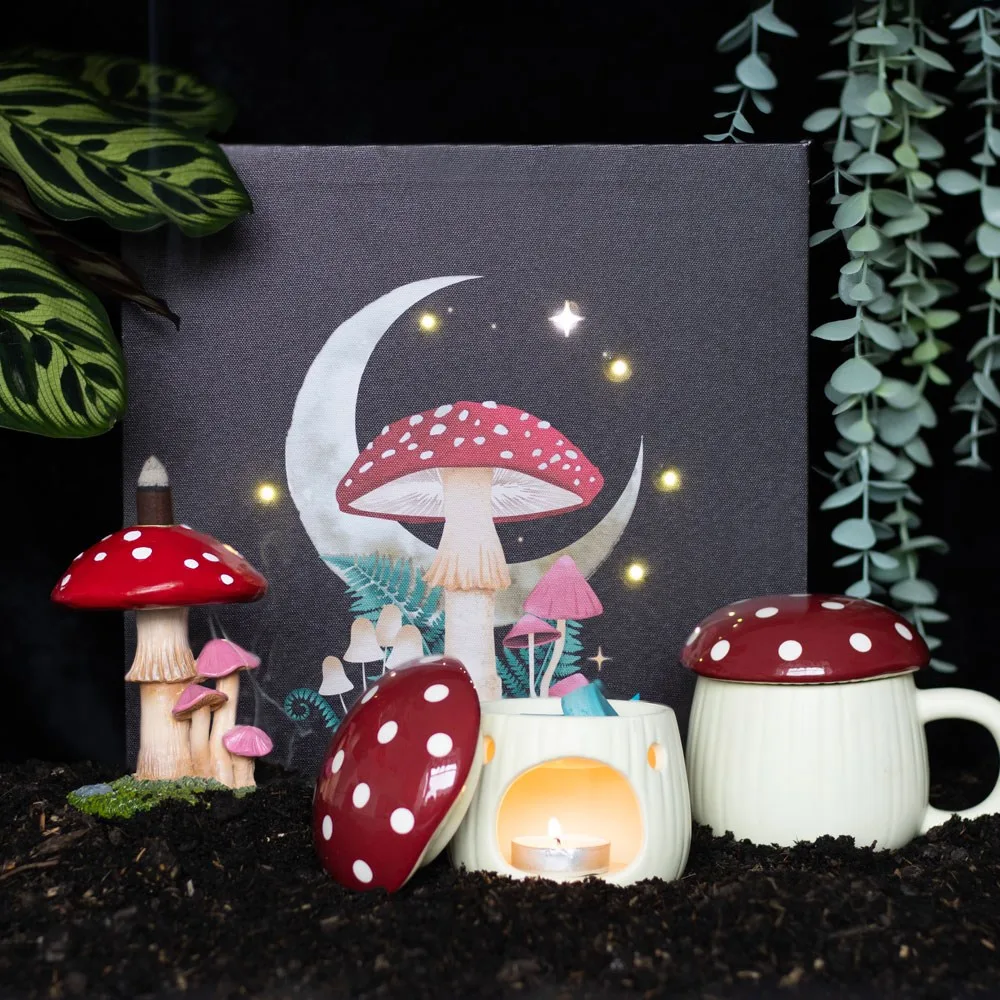 Mushroom Backflow Incense Burner - Image 7