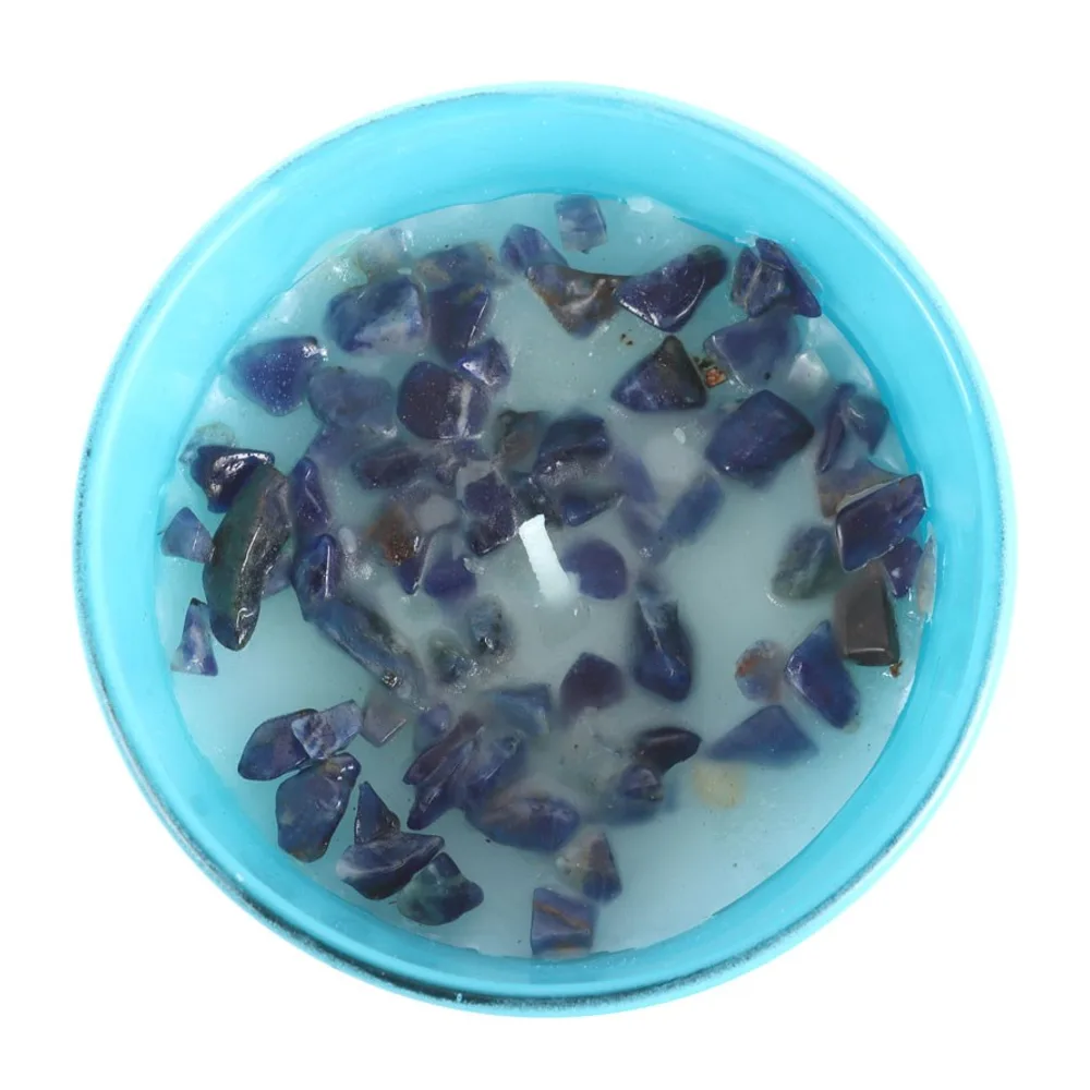 Pisces Gardenia Gemstone Zodiac Candle, photo 3 of 6