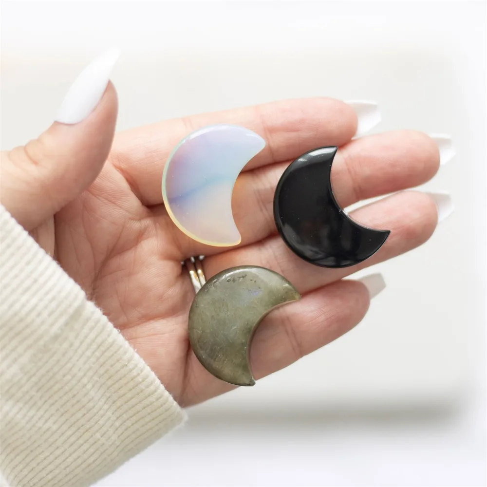 Set of 24 Lucky Crystal Moons in Display - Image 5