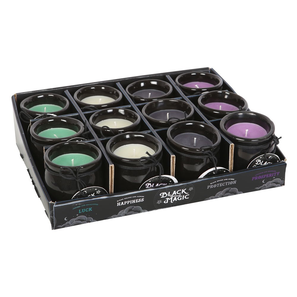 Set of 12 Scented Cauldron Candles Set of 12 Scented Cauldron Candles