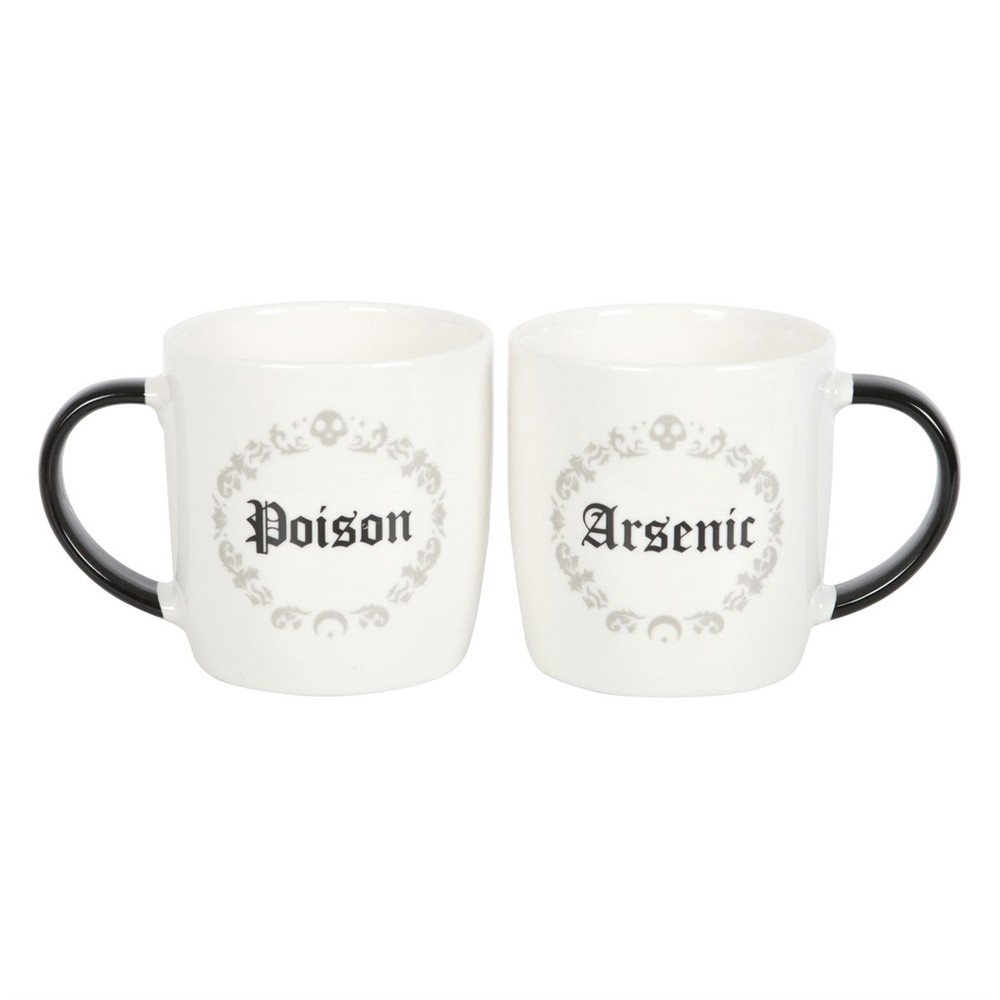 Poison and Arsenic Couples Mug Set Poison and Arsenic Couples Mug Set