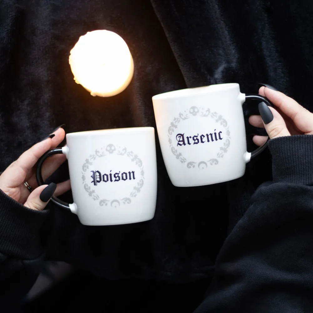 Poison and Arsenic Couples Mug Set, photo 5 of 6