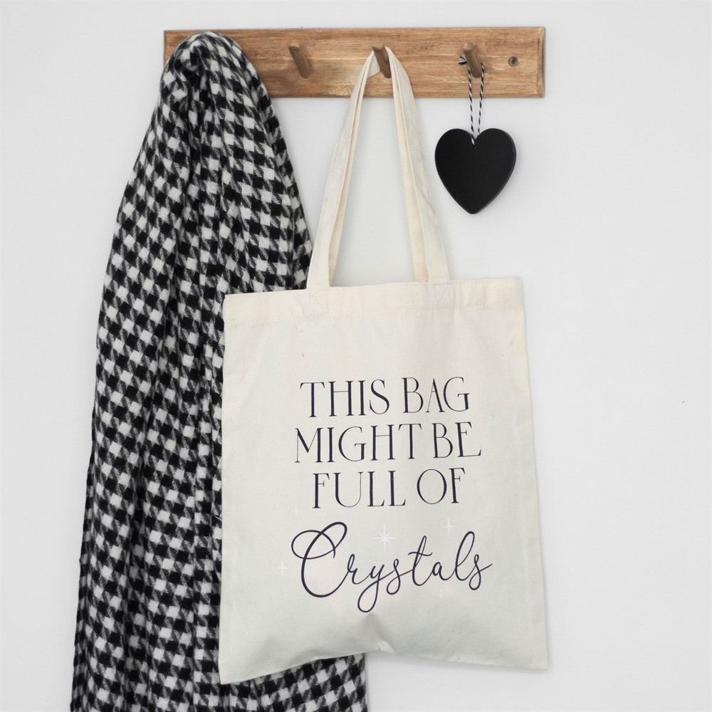 Full of Crystals Polycotton Tote Bag Full of Crystals Polycotton Tote Bag