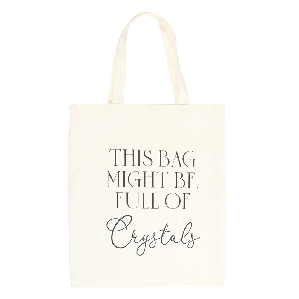Full of Crystals Polycotton Tote Bag - Image 2