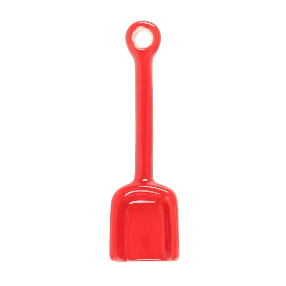 Bucket Shaped Ceramic Mug with Spade Spoon - Image 5