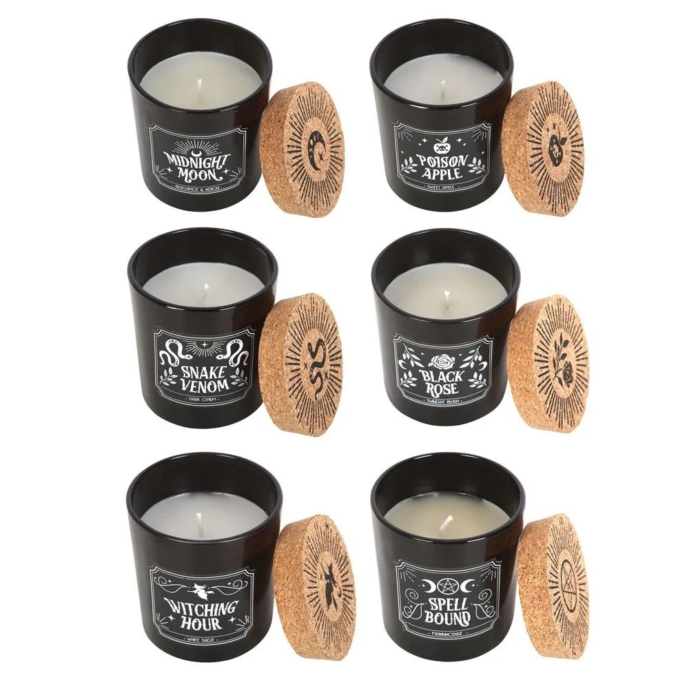 Set of 6 Midnight Ritual Candles - Image 2