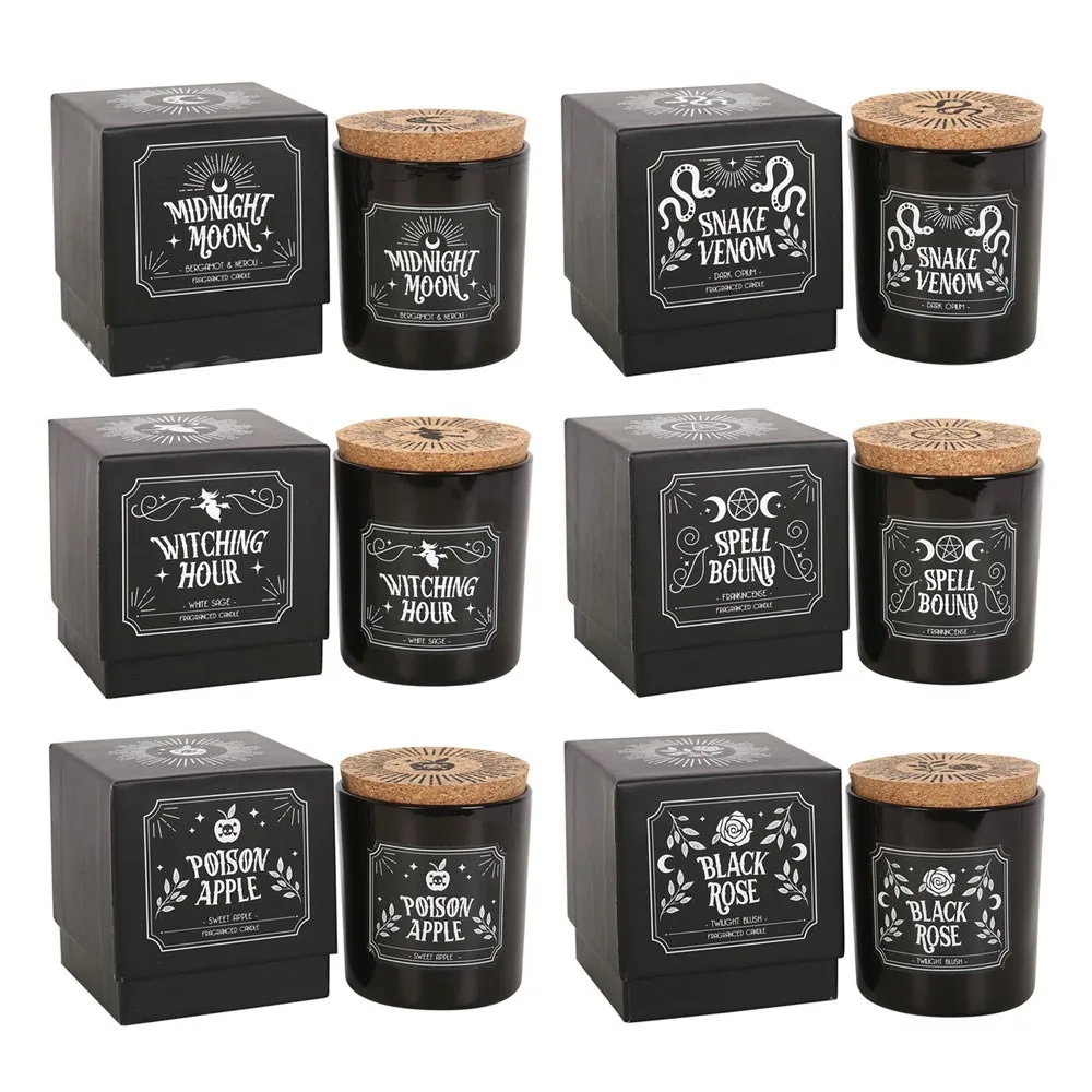 Set of 6 Midnight Ritual Candles - Image 3