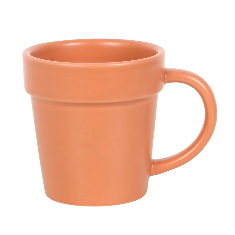 Plain Plant Pot Ceramic Mug and Shovel Spoon, photo 4 of 7