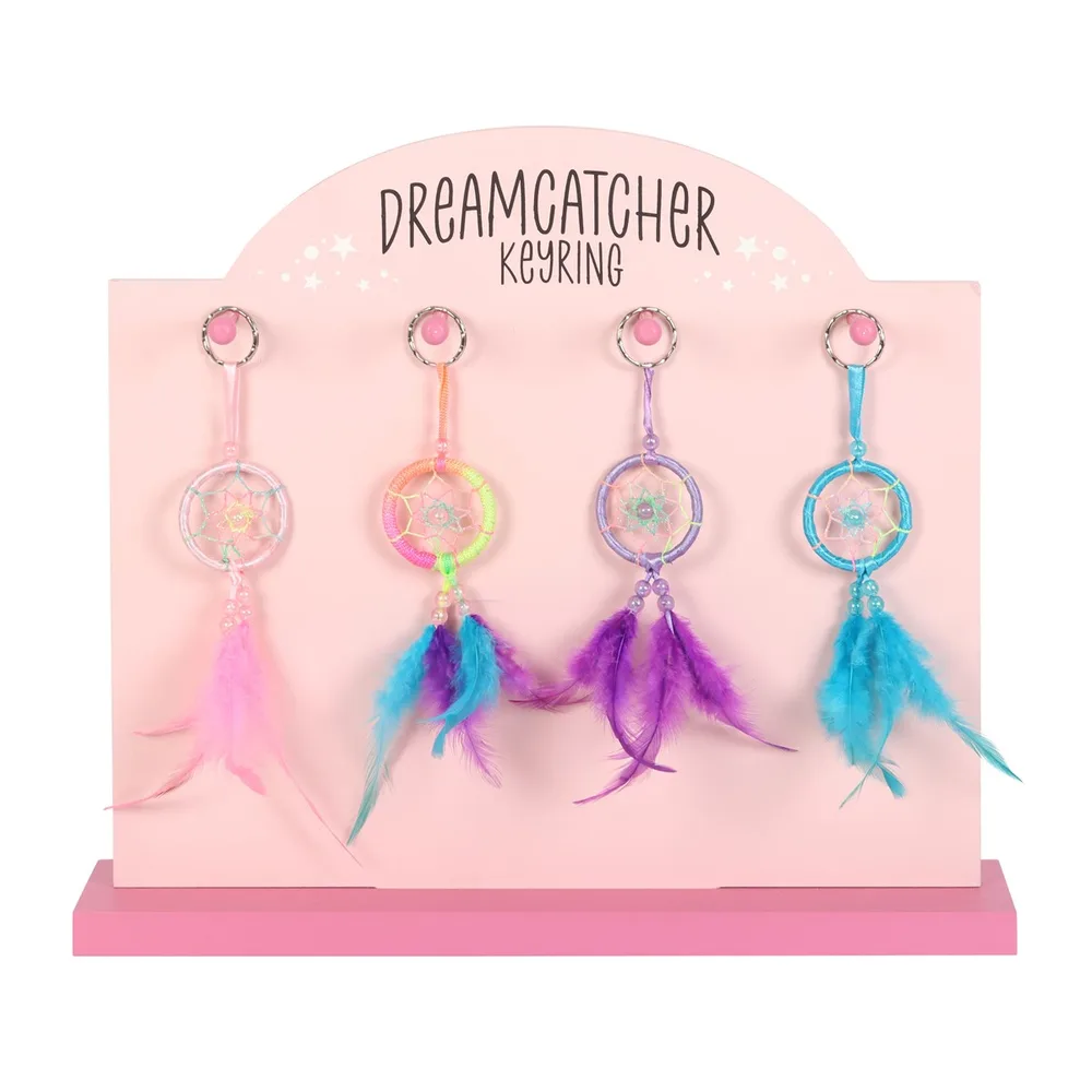 Set of 32 Mini Pastel Dreamcatchers on Display Set of 32 Mini Pastel Dreamcatchers on Display
