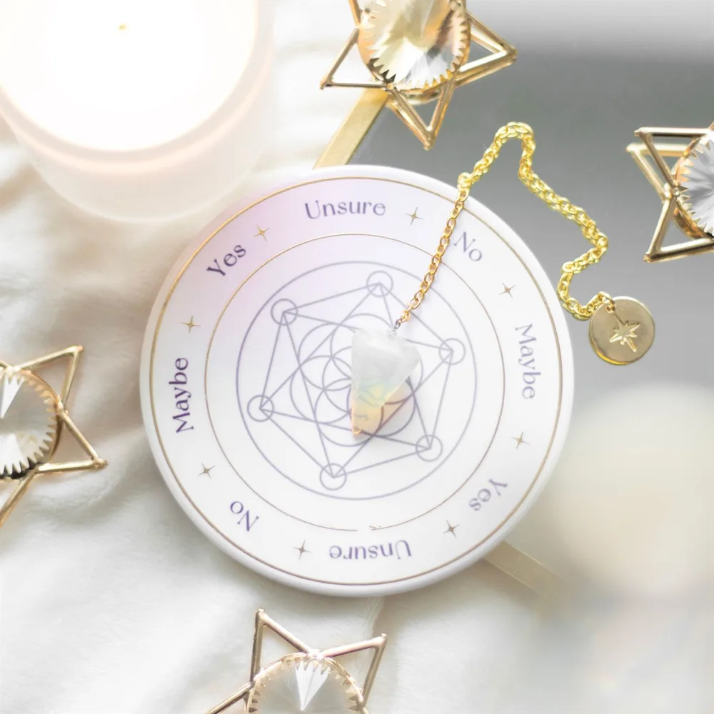 Opalite Pendulum Divination Kit Opalite Pendulum Divination Kit