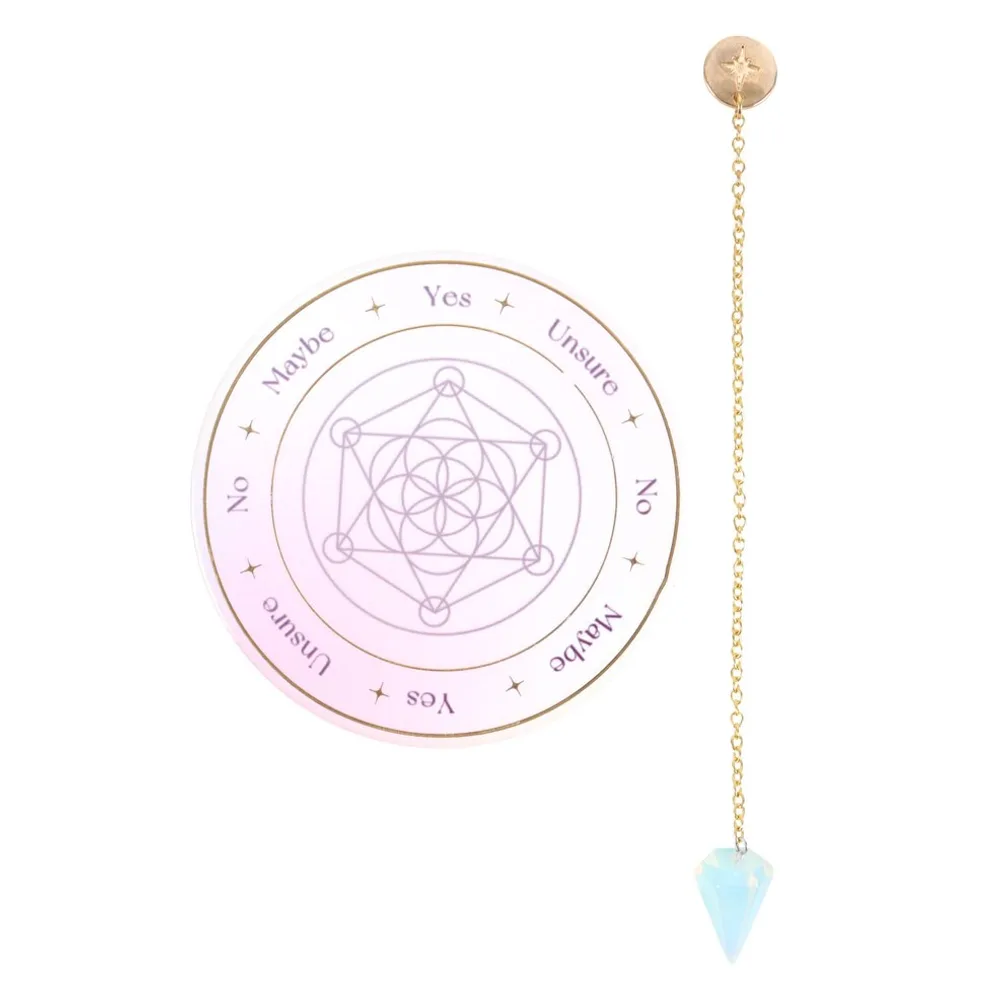 Opalite Pendulum Divination Kit - Image 4