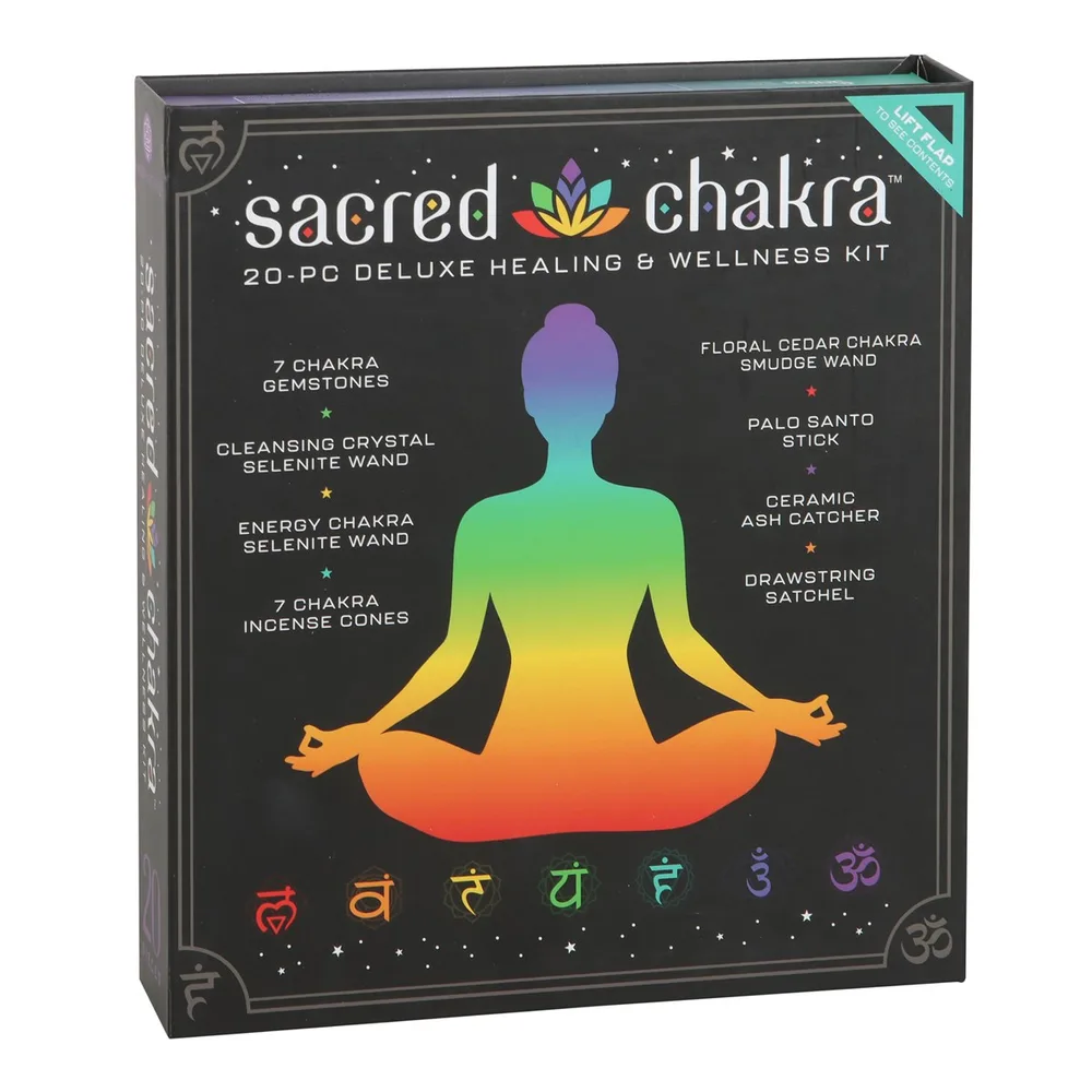 Sacred Chakra Deluxe Healing and Wellness Kit - Image 2