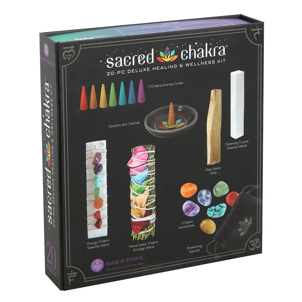 Sacred Chakra Deluxe Healing and Wellness Kit - Image 3
