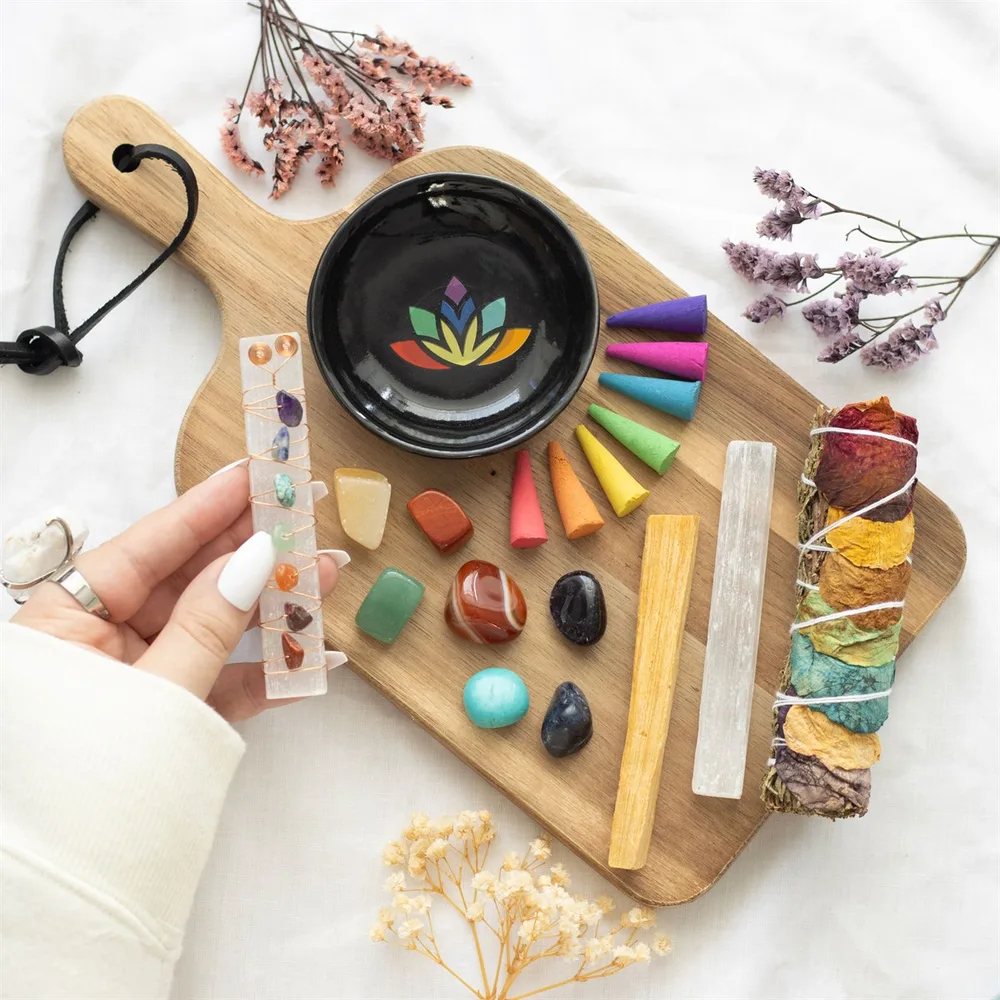 Sacred Chakra Deluxe Healing and Wellness Kit - Image 6