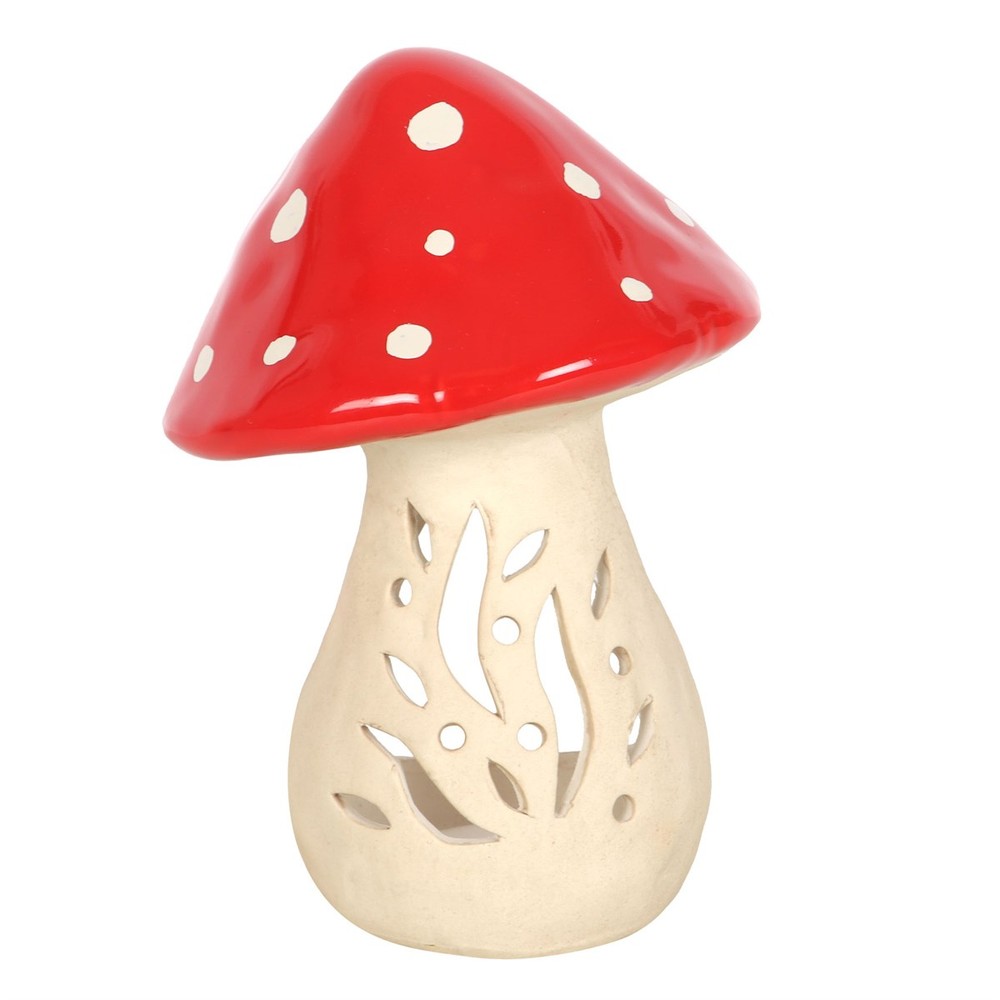 Ceramic Mushroom Tealight Candle Holder Ceramic Mushroom Tealight Candle Holder