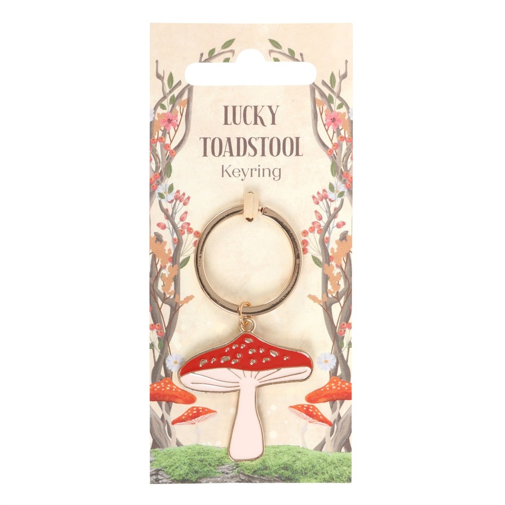 Lucky Toadstool Keyring Lucky Toadstool Keyring