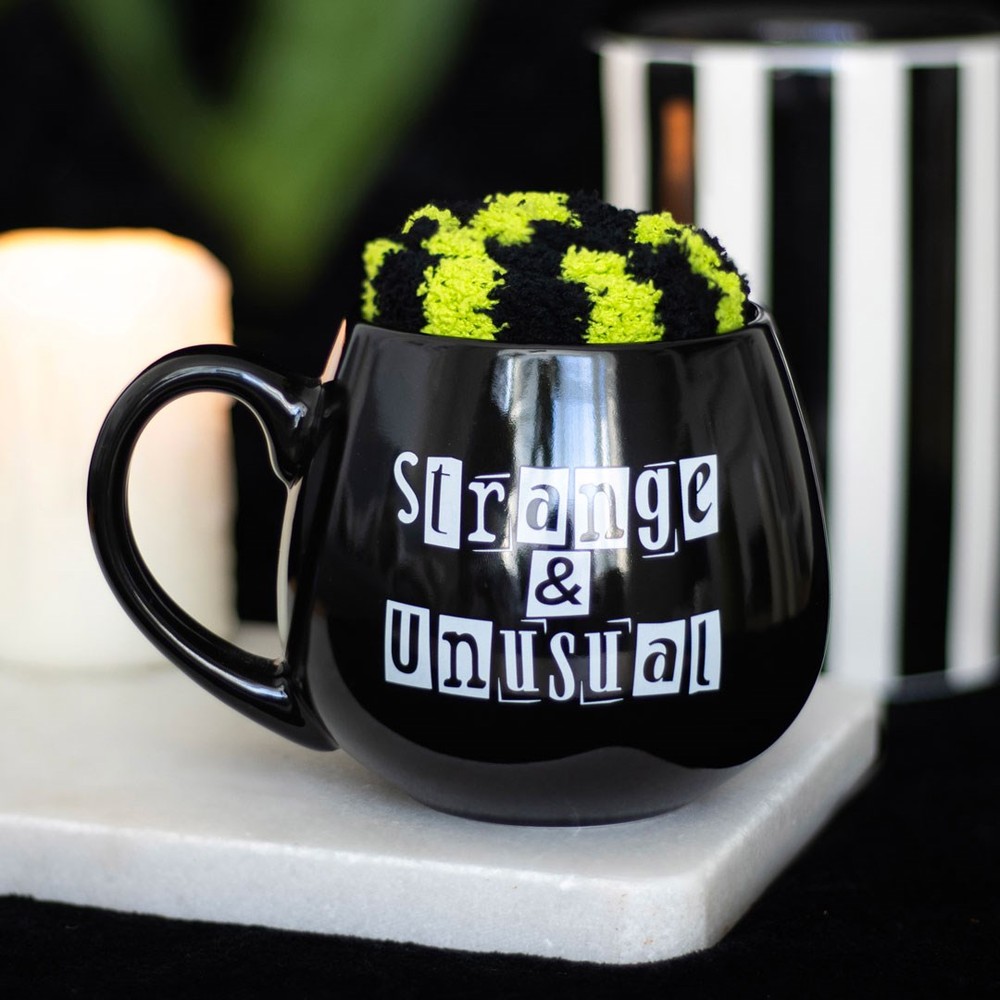 Strange & Unusual Mug and Socks Set Strange & Unusual Mug and Socks Set
