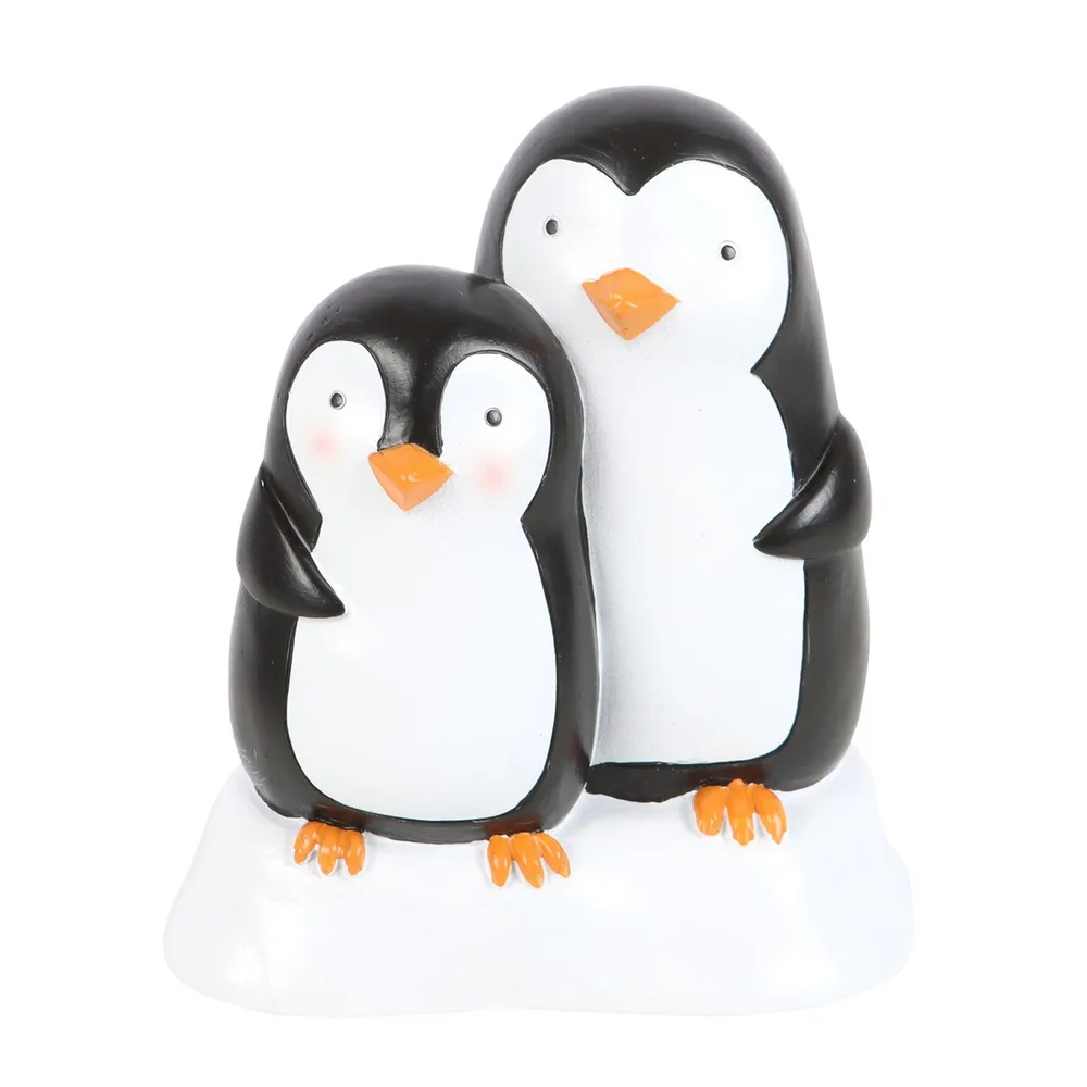 Snuggle Season Resin Penguin Ornament, photo 2 of 6