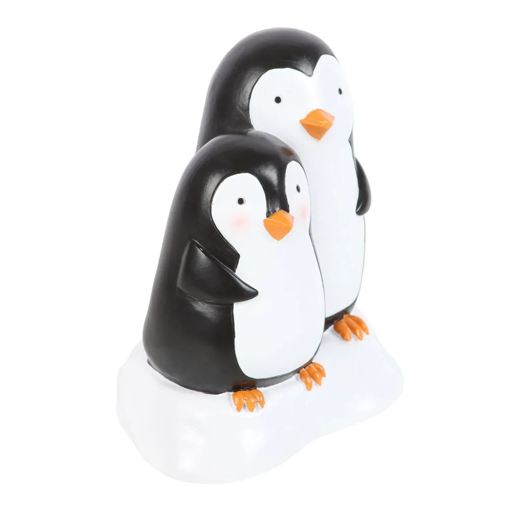 Snuggle Season Resin Penguin Ornament, photo 3 of 6