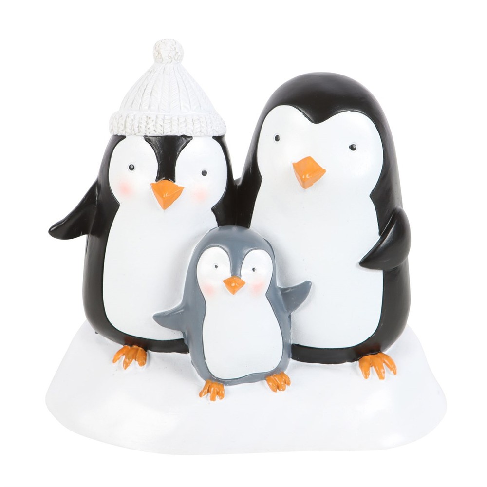 Penguin Family Resin Ornament Penguin Family Resin Ornament