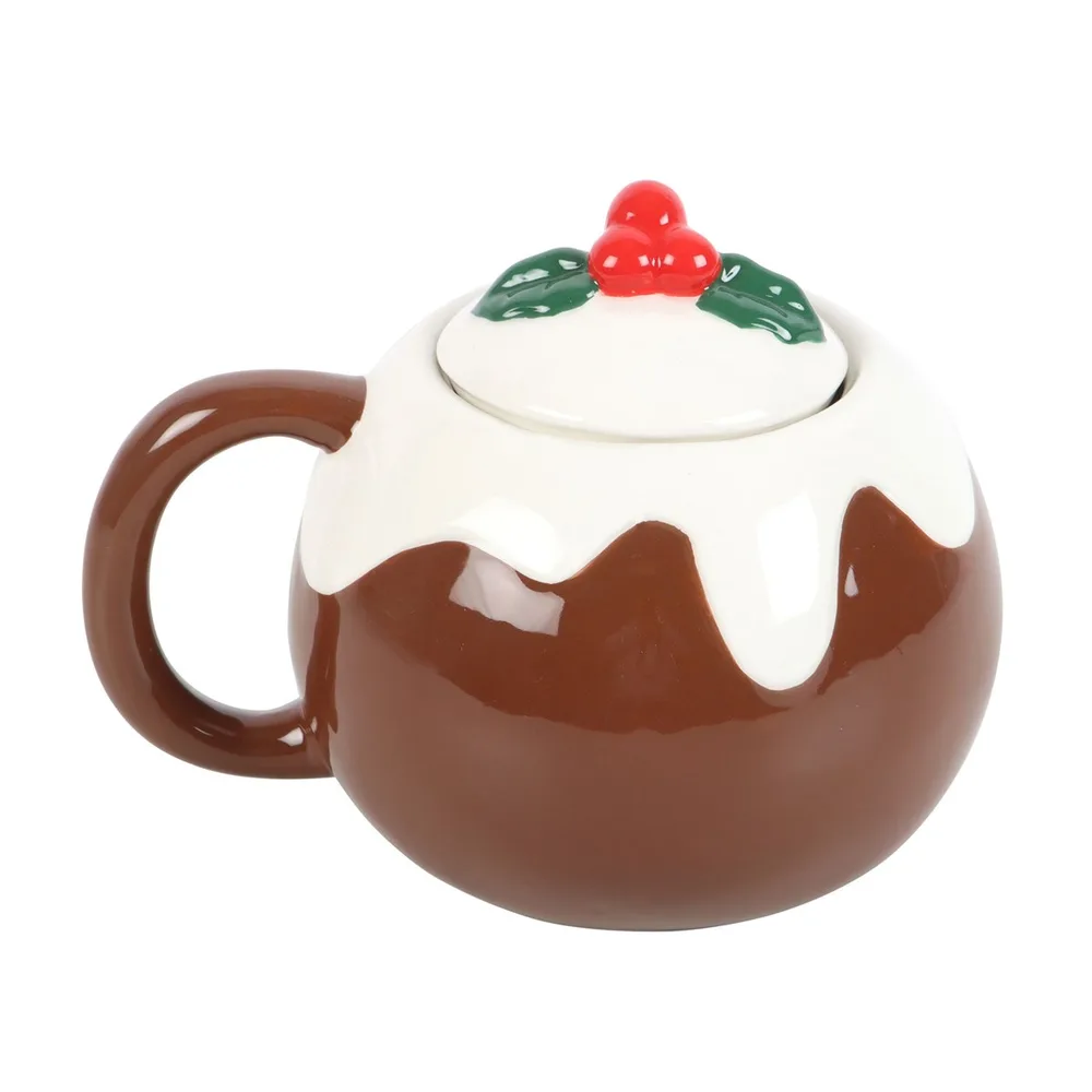 Christmas Pudding Shaped Mug - Image 2