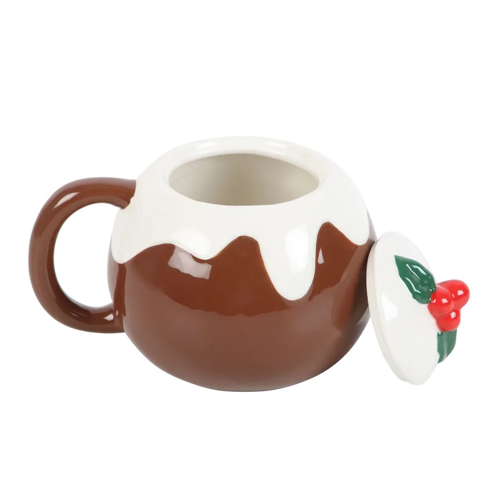 Christmas Pudding Shaped Mug - Image 3