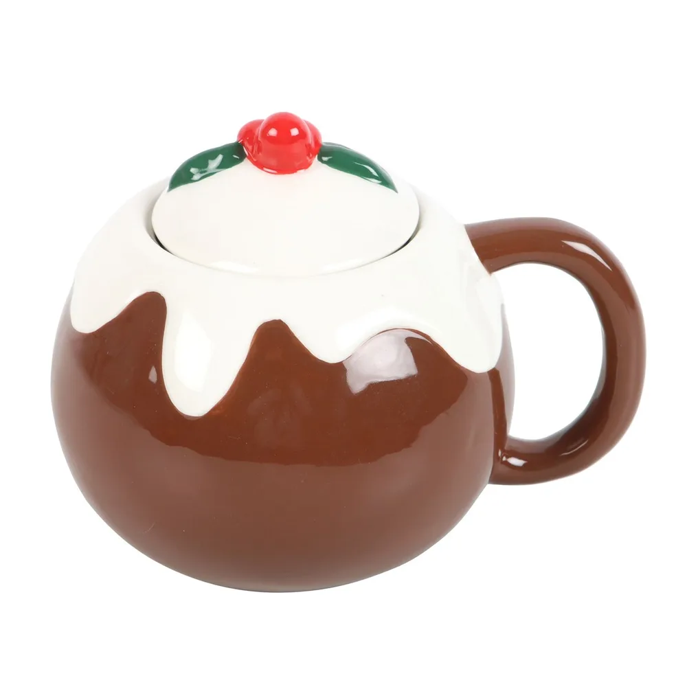 Christmas Pudding Shaped Mug - Image 5