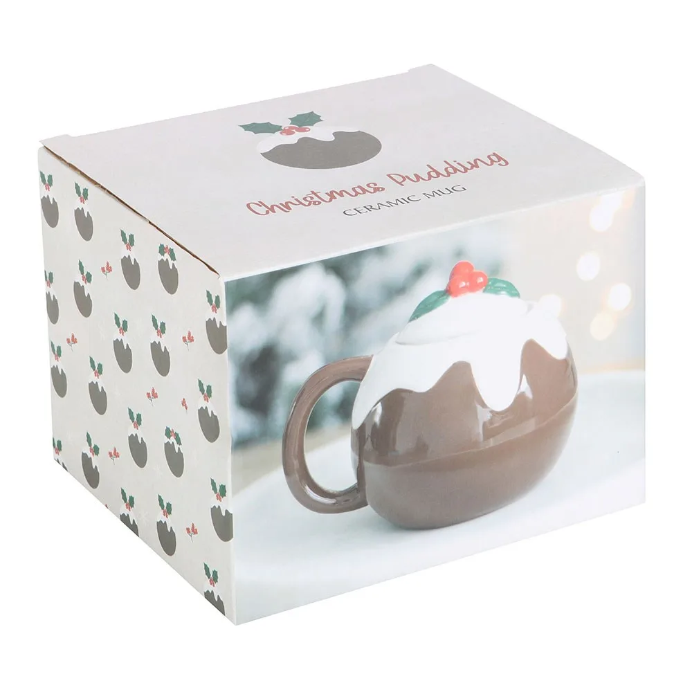 Christmas Pudding Shaped Mug - Image 6