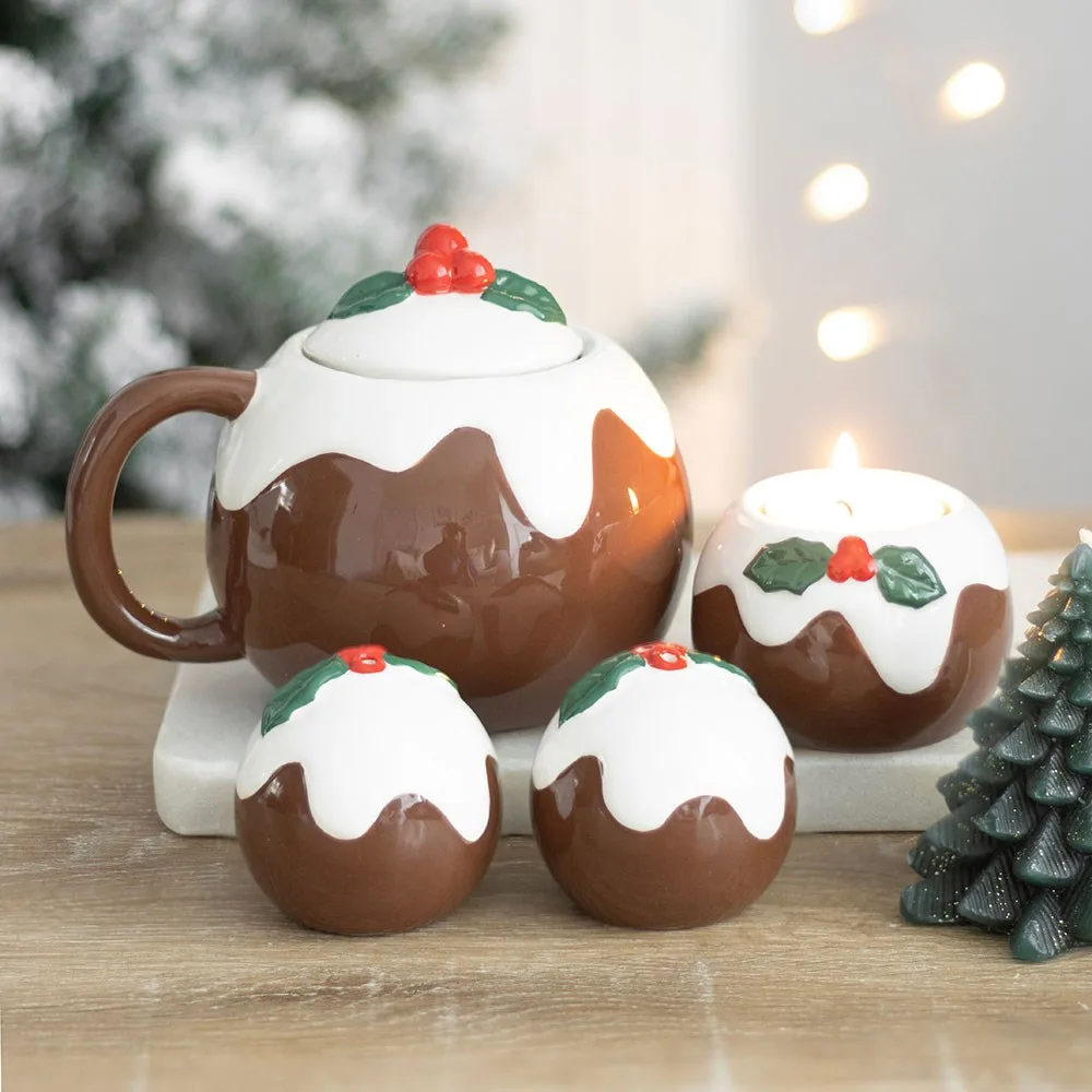 Christmas Pudding Shaped Mug - Image 8