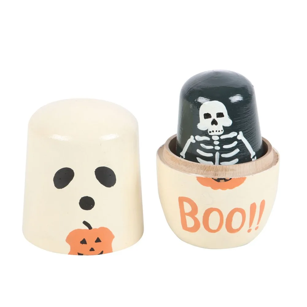Halloween Russian Nesting Doll Set - Image 3