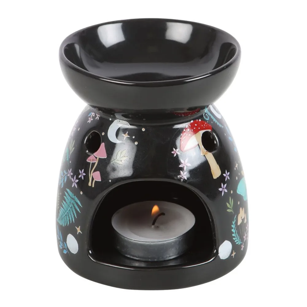 Dark Forest Print Oil Burner - Image 3