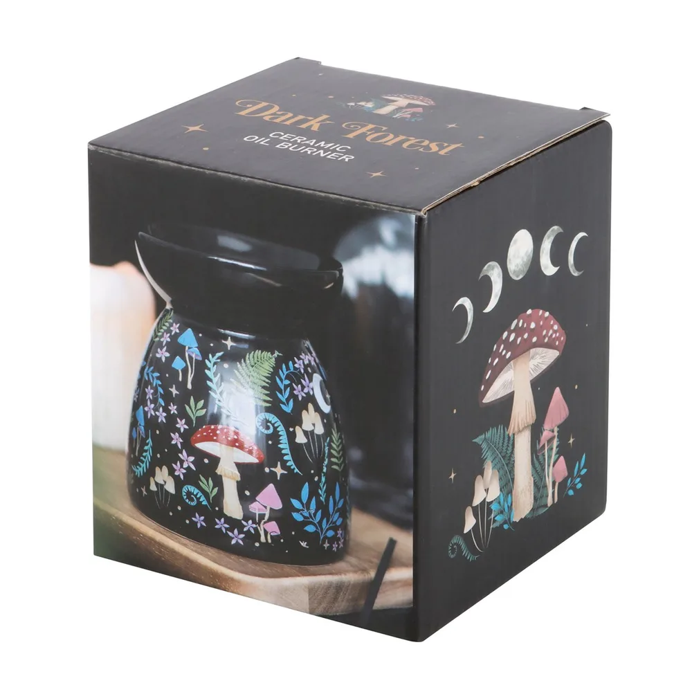 Dark Forest Print Oil Burner - Image 6