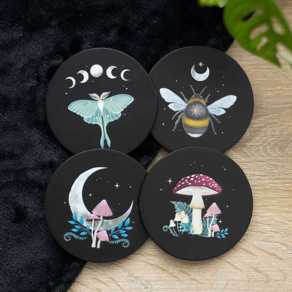 Dark Forest Coaster Set Dark Forest Coaster Set