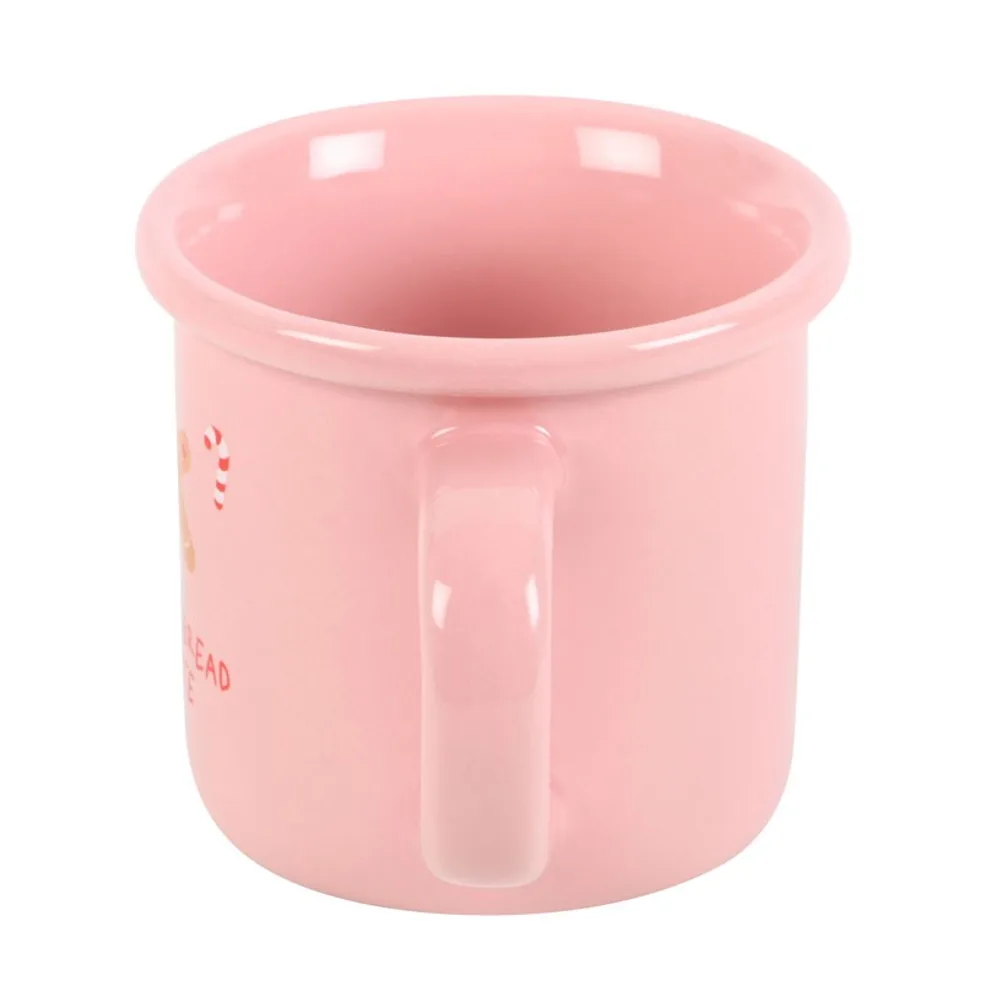 Pink Gingerbread Latte Mug - Image 3