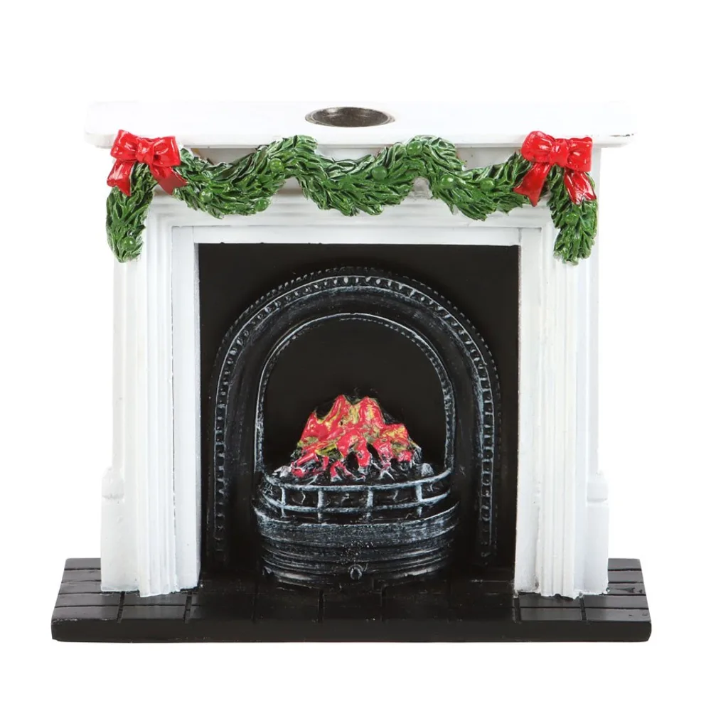 Christmas Fireplace Backflow Incense Burner - Image 3