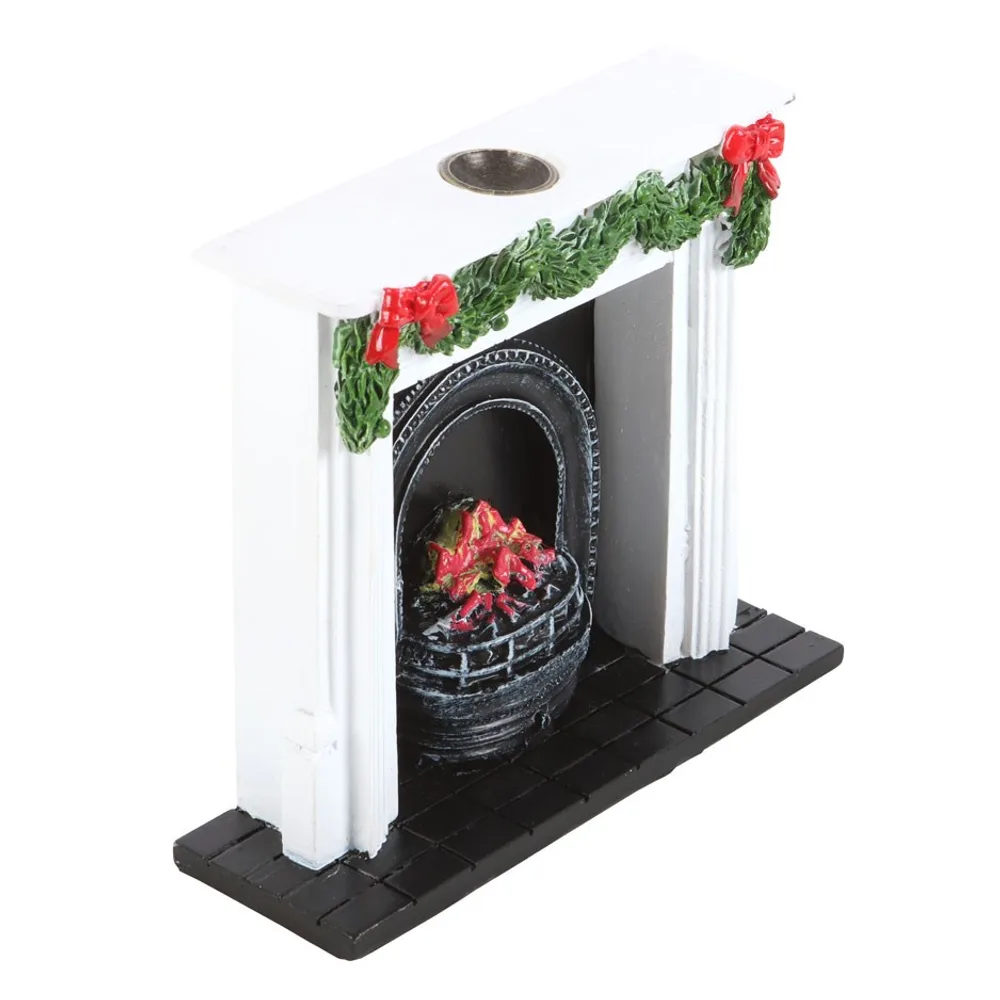 Christmas Fireplace Backflow Incense Burner - Image 4