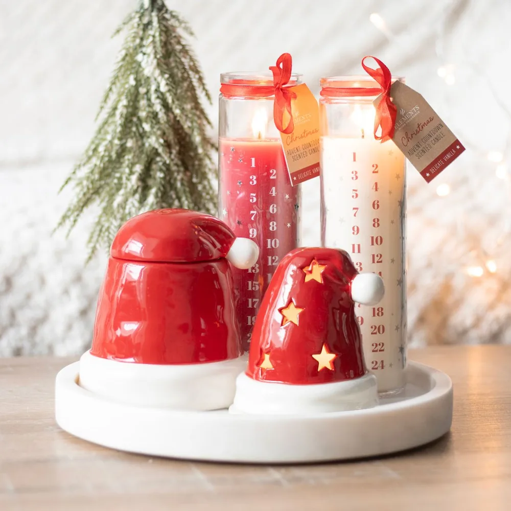 Santa Hat Incense Cone Burner and Tealight Holder, photo 7 of 7