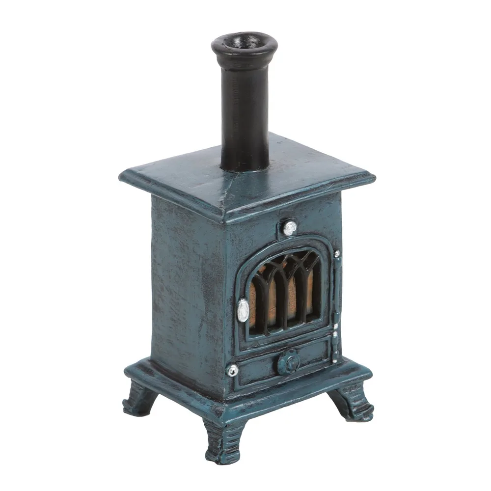 Stove Shaped Incense Cone Burner - Image 3