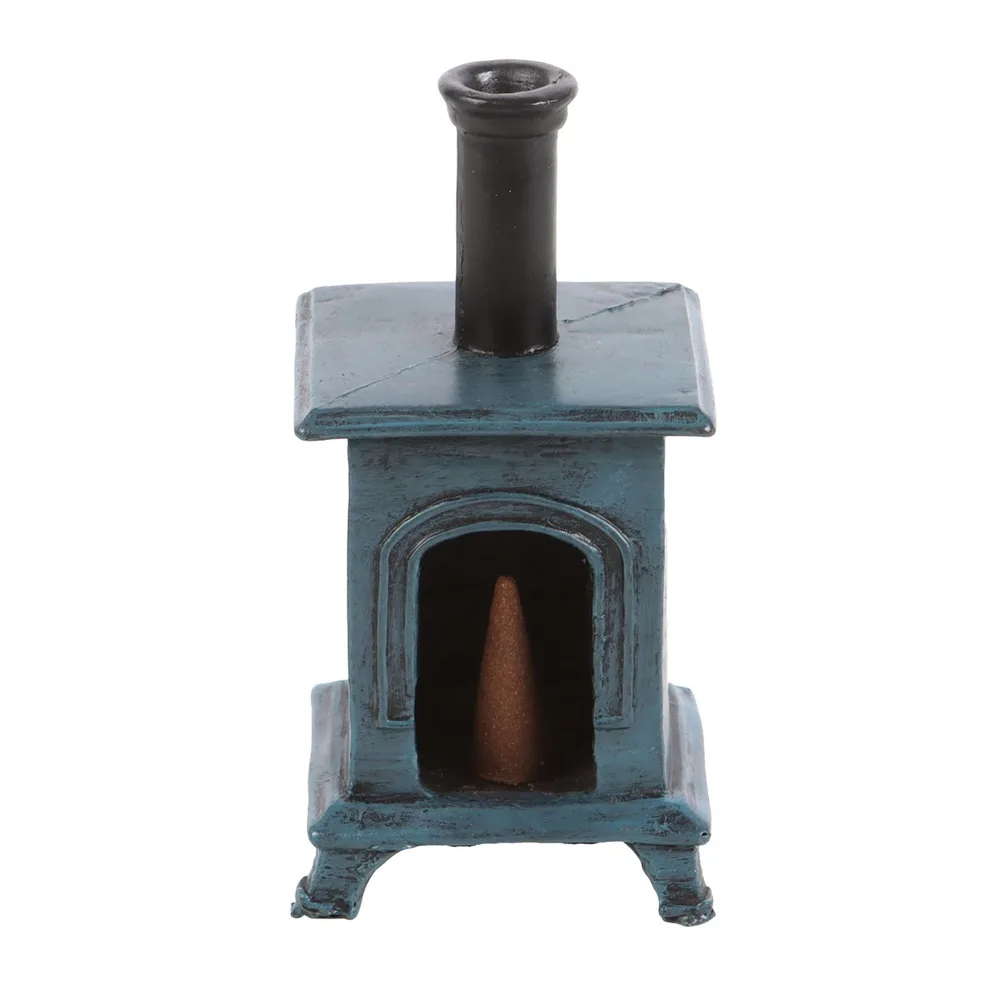 Stove Shaped Incense Cone Burner - Image 4