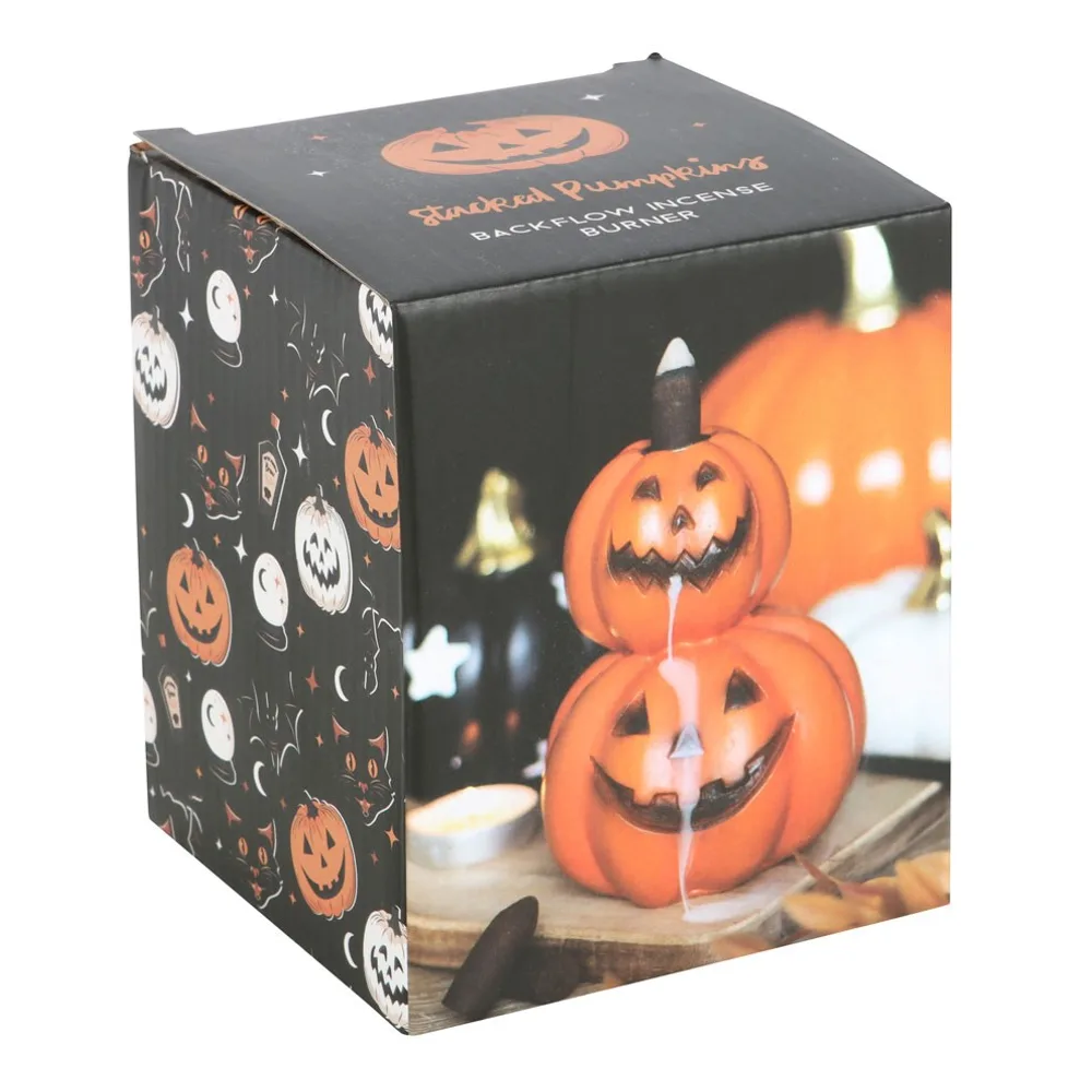 Stacked Pumpkins Backflow Incense Burner - Image 6