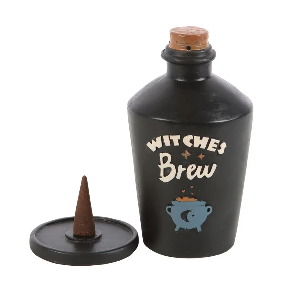 Witches Brew Potion Bottle Incense Cone Burner - Image 3