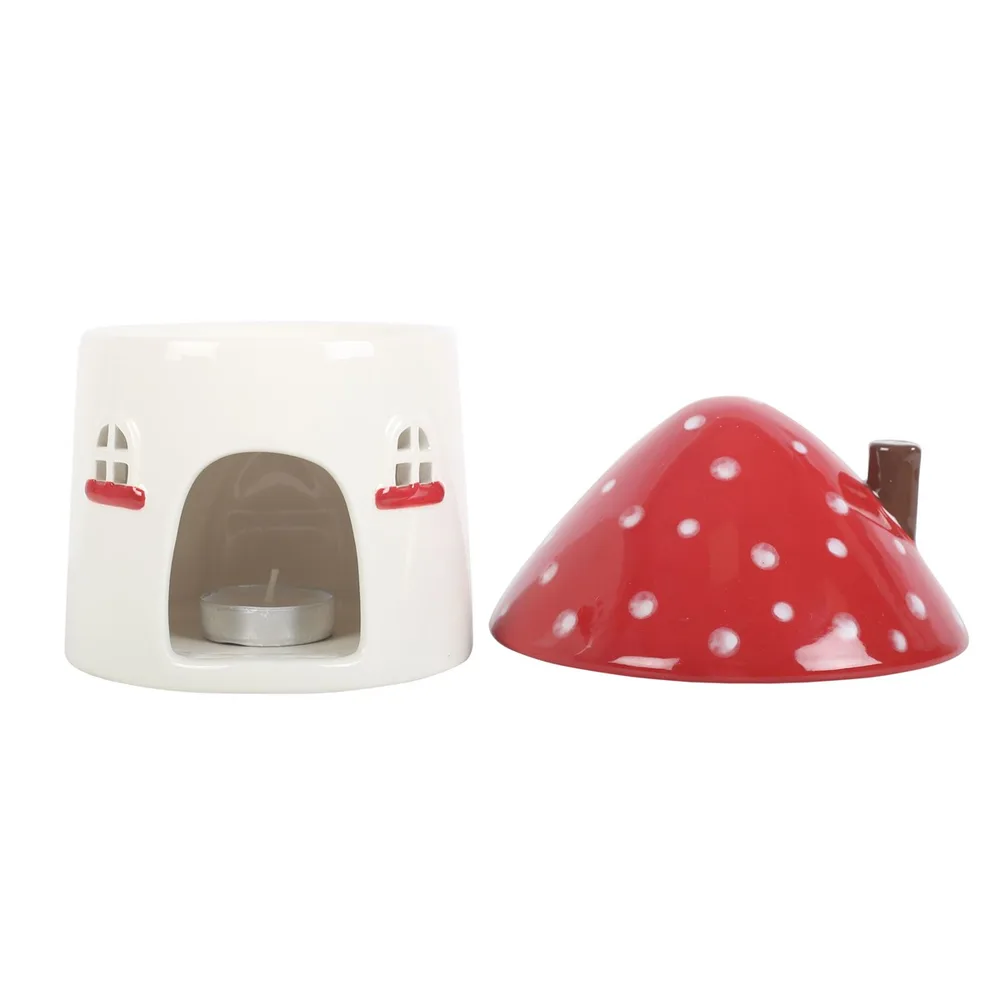 Mushroom House Oil Burner and Wax Warmer - Image 6