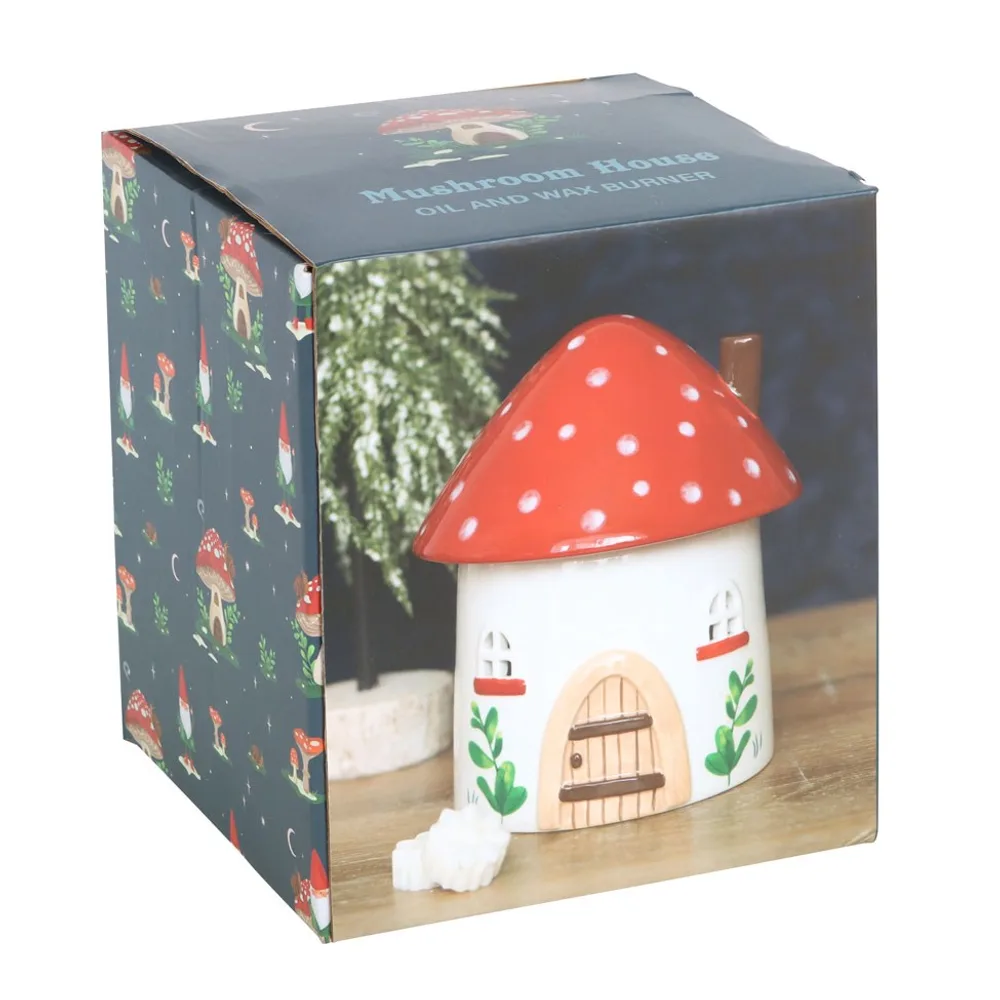 Mushroom House Oil Burner and Wax Warmer - Image 7