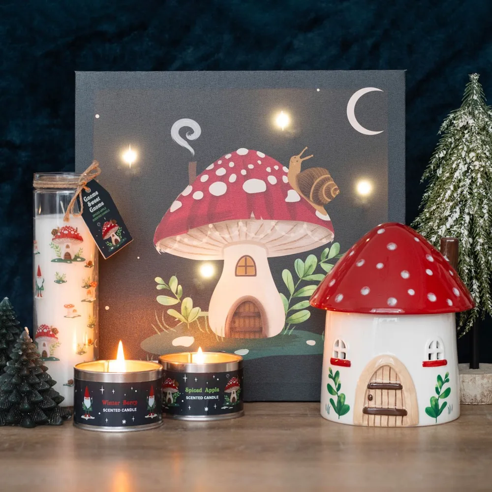 Mushroom House Oil Burner and Wax Warmer - Image 8