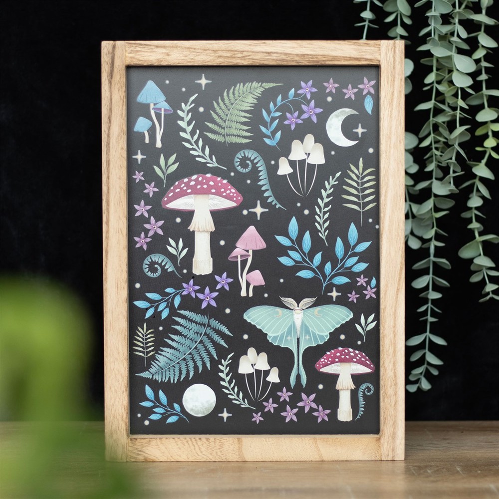 Dark Forest Framed Wall Print Dark Forest Framed Wall Print