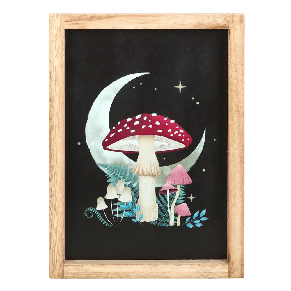 Forest Mushroom Framed Wall Print - Image 2
