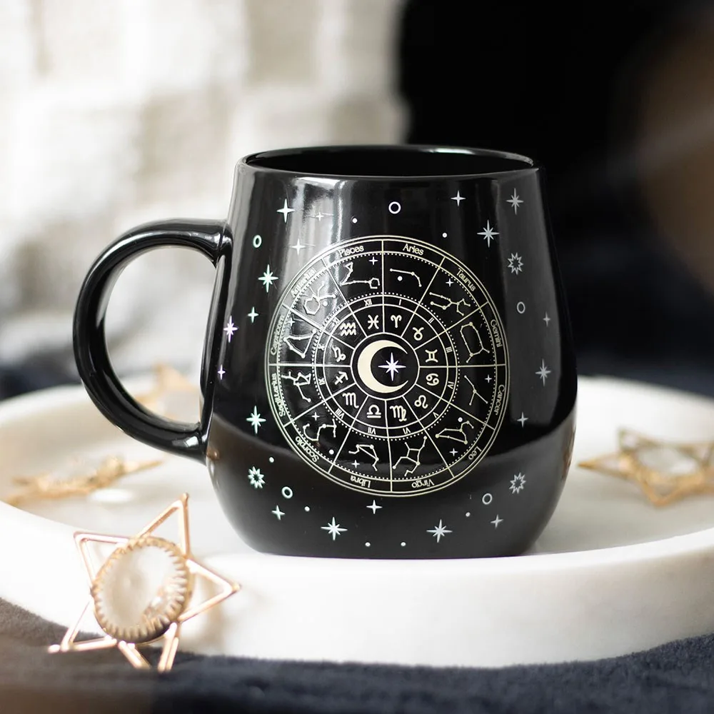 Astrology Wheel Heat Change Mug Astrology Wheel Heat Change Mug