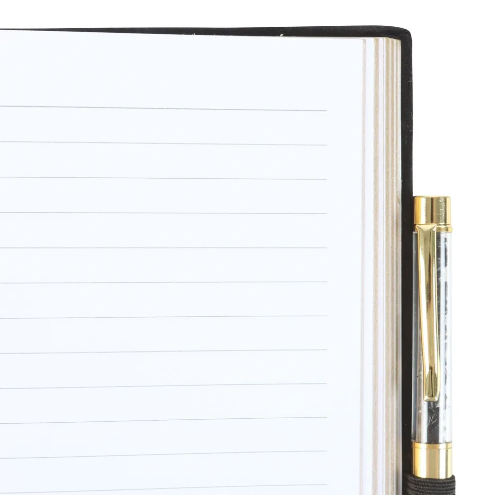 Astrology Wheel Journal with Black Obsidian Pen - Image 4